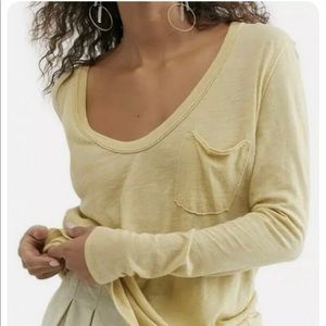 Free People/ We the Free long sleeve shirt